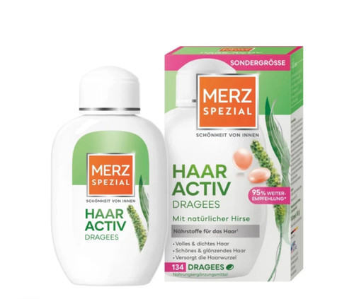 قرص ریزش مو مرز اسپشیال هیر اکتیو 134 عددی اصل آلمان